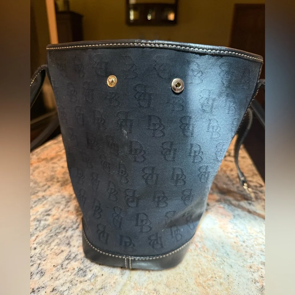 Dooney & Bourke Blue Tote Bag - Picture 7 of 16